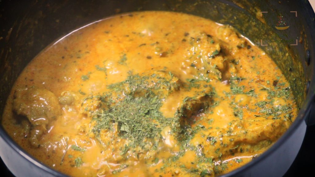 when to add kasuri methi in chicken