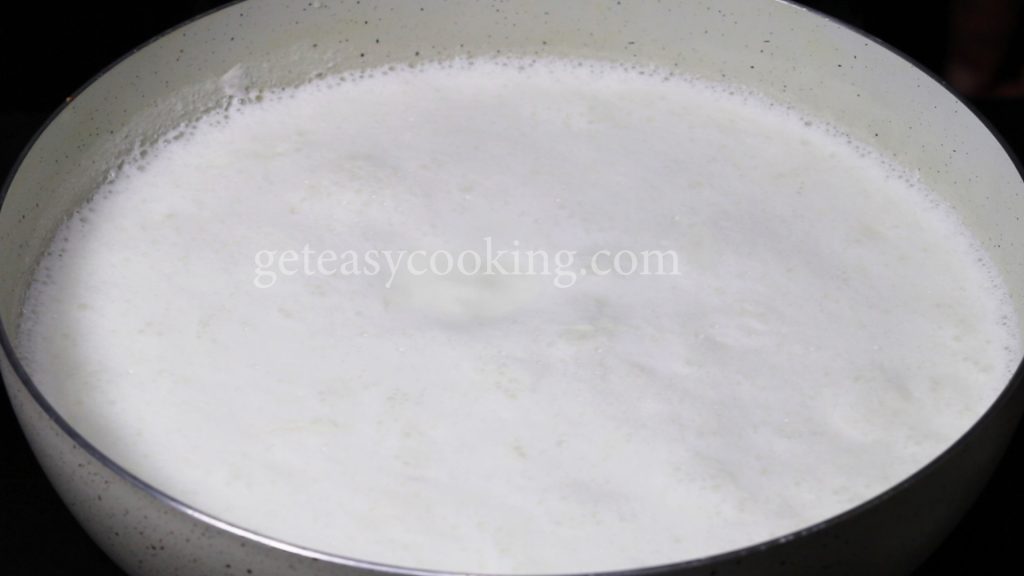 Milk recipe