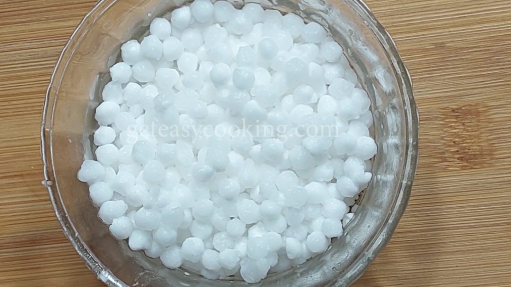Tapioca pearls