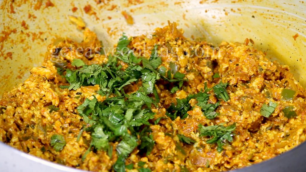 paneer ghotala recipe