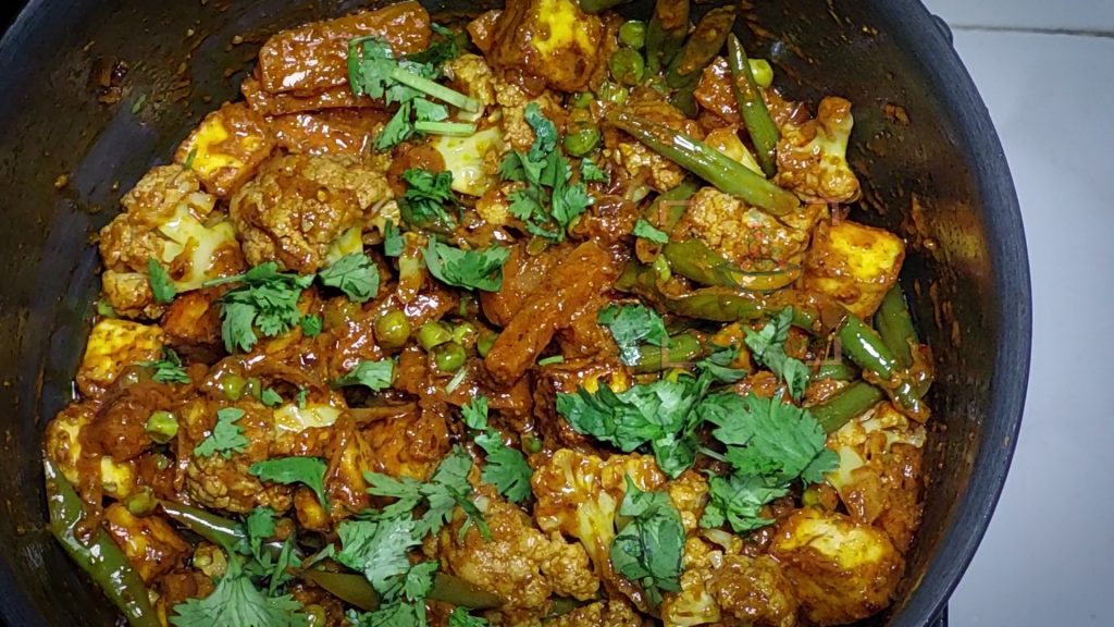 vegetable biryani with leftover rice
